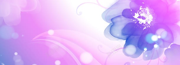 炫酷唯美背景jpg设计背景_88icon https://88icon.com 光 炫酷花朵 紫色