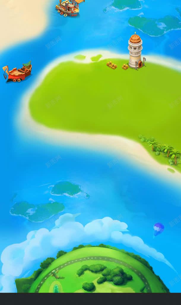 蓝色海水云朵山峰卡通海报背景jpg设计背景_88icon https://88icon.com 云朵 卡通 山峰 海报 海水 背景 蓝色