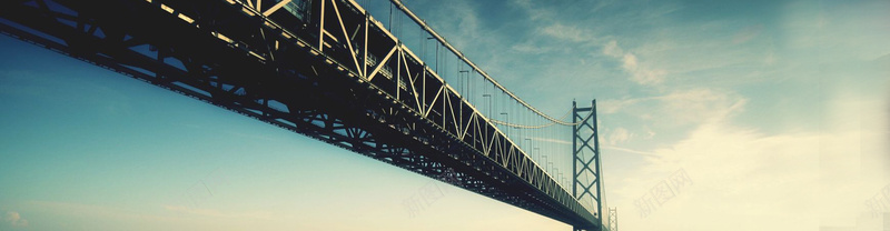 宏伟大气钢结构大桥背景背景