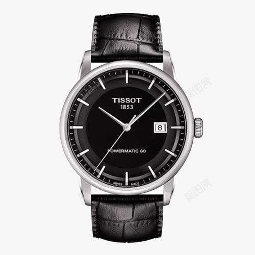 天梭手表Luxury系列手表png免抠素材_88icon https://88icon.com TISSOT 产品实物 名牌手表 大牌手表 机械手表 腕表