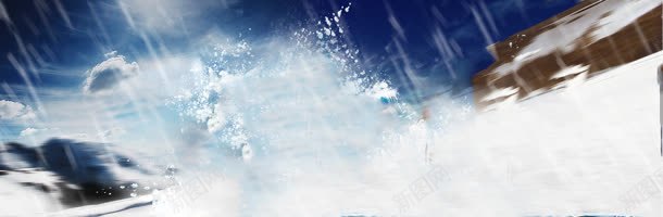 冬季雪景男装背景bannerjpg设计背景_88icon https://88icon.com banner 冬季 男装 背景 雪景