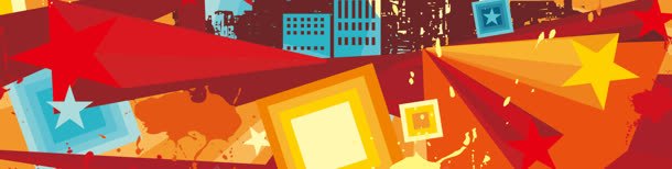 潮流建筑banner背景jpg设计背景_88icon https://88icon.com 卡通背景