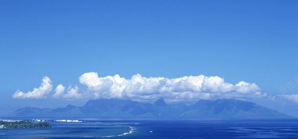 蓝天白云背景背景