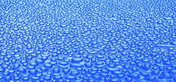 蓝色水滴质感背景jpg设计背景_88icon https://88icon.com 底纹 水滴 质感