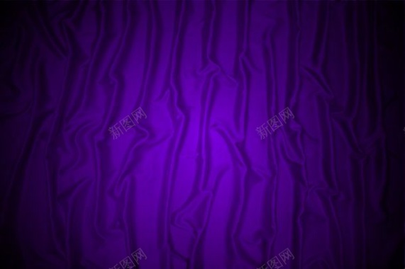 创意紫色布料背景背景