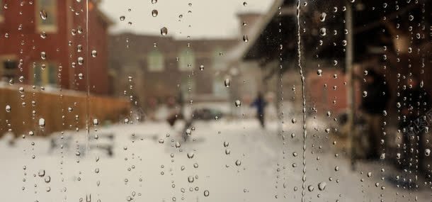 玻璃水珠背景背景