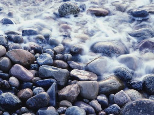 岩石石头石子海水背景