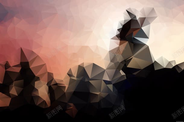 黑红色三角形不规则海报jpg设计背景_88icon https://88icon.com 三角形 不规则 海报 红色