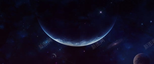 蓝色星空星球表面jpg设计背景_88icon https://88icon.com 星球 星空 蓝色 表面
