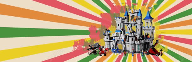 儿童玩具banner背景jpg设计背景_88icon https://88icon.com 儿童节 开学季 海报轮播图 玩具城堡