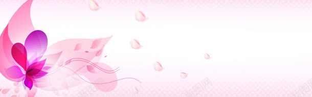 梦幻花朵背景jpg设计背景_88icon https://88icon.com banner 唯美梦幻 棉花糖 海报 紫色花朵 花瓣