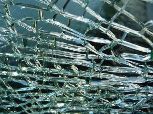 支离破碎的玻璃表面背景