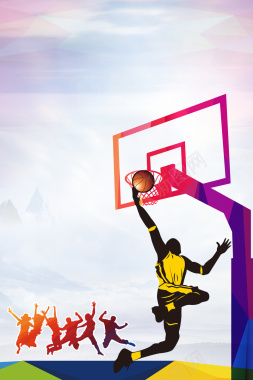 篮球社团招新海报背景背景