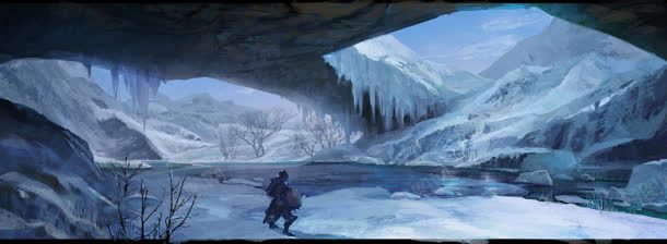 蓝天白云雪山怪物jpg设计背景_88icon https://88icon.com 怪物 白云 蓝天 雪山