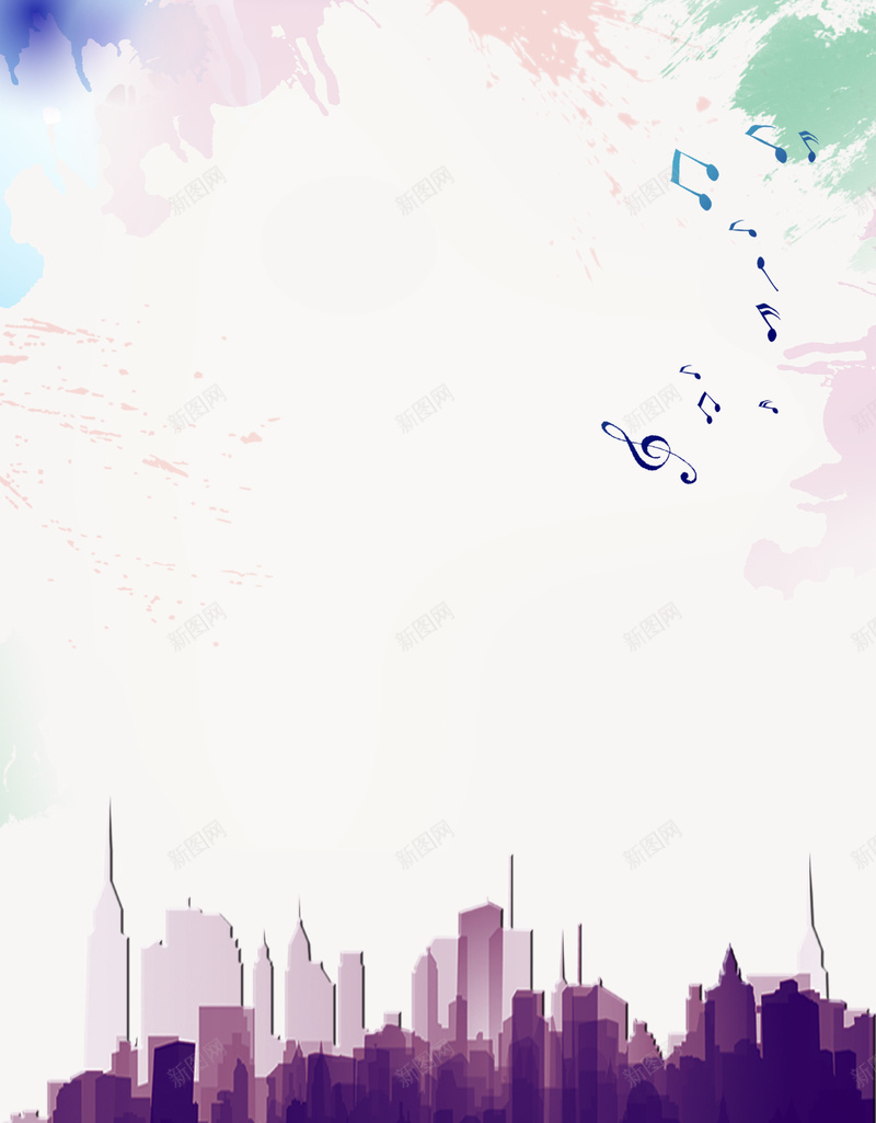 琴行活动宣传海报背景psd设计背景_88icon https://88icon.com 城市 欢迎音乐爱好者加入 活动 活动宣传 海报 琴行活动宣传海报图片下载 音乐 音乐符号