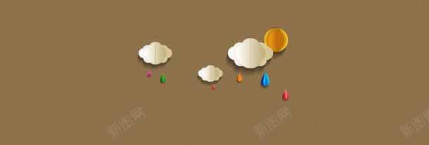 卡通简约折纸云雨滴太阳背景bannerjpg设计背景_88icon https://88icon.com banner 云 卡通 太阳 折纸 简约 背景 雨滴