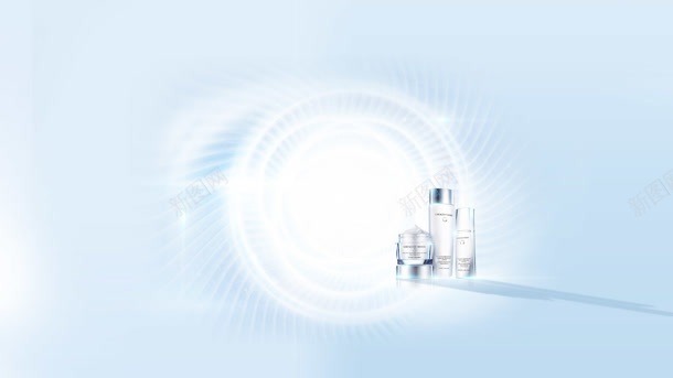 白色化妆品广告海报背景jpg设计背景_88icon https://88icon.com 化妆品 广告 海报 白色 背景