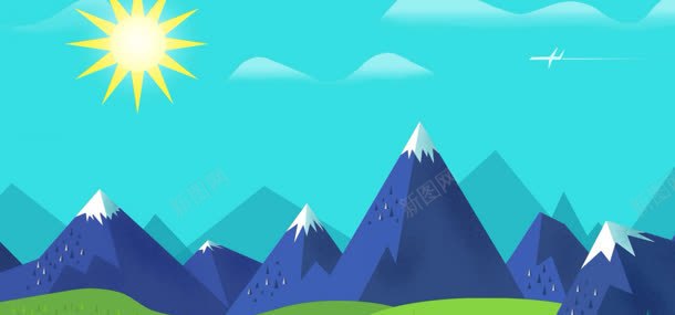 天空阳光雪山背景jpg设计背景_88icon https://88icon.com 天空 山峰 阳光 雪山