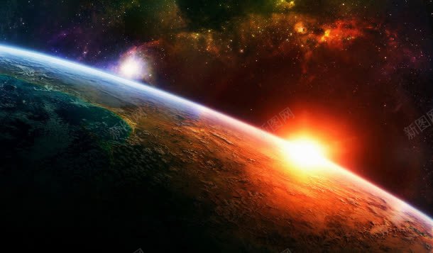 宇宙中的太阳星球海报背景jpg设计背景_88icon https://88icon.com 太阳 宇宙 星球 海报 背景