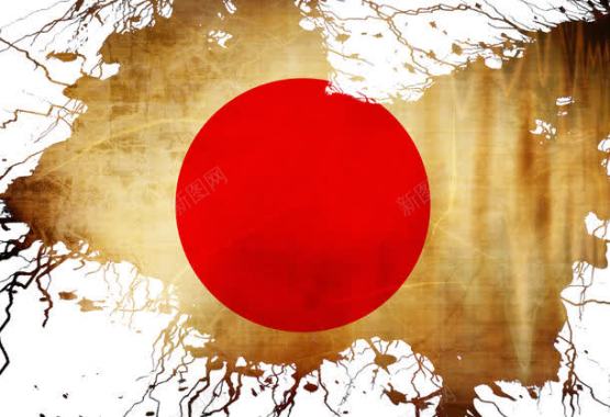 日本国旗图案背景