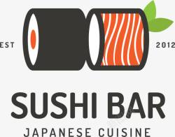 日本寿司小清新标签素材
