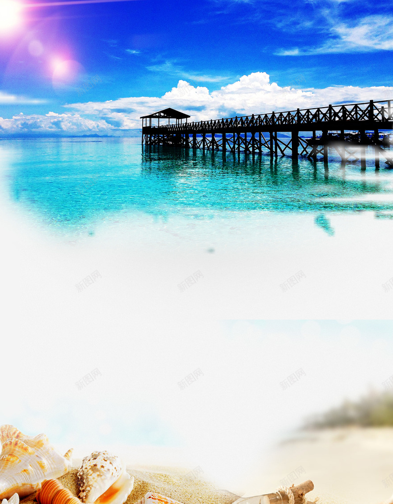绝美沙巴旅游海报psd设计背景_88icon https://88icon.com 旅游 旅游活动 旅行社 景点宣传 沙滩 海岛旅游 海滩 美丽沙巴 贝壳