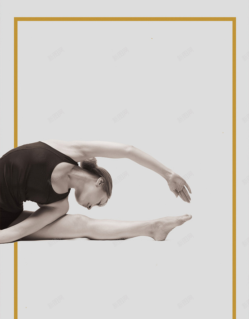 健身健康海报背景psd设计背景_88icon https://88icon.com 优美 健康 健身 减肥 动作 定格 瑜伽 肢体 舞蹈 边框
