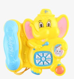 玩具大象矢量图大象玩具电话高清图片