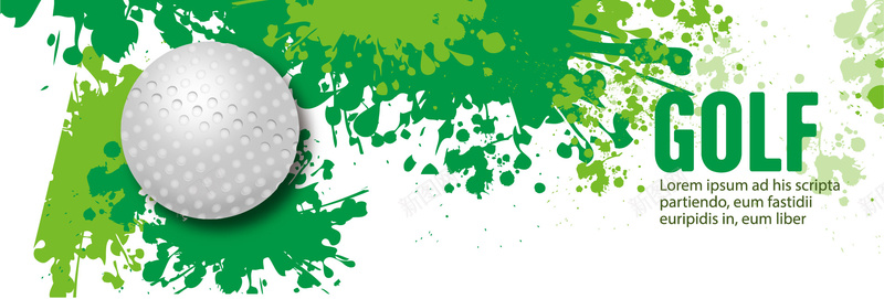 精美运动类高尔夫球背景矢量图ai设计背景_88icon https://88icon.com 海报banner 精美 绿色背景 运动类 高尔夫球 矢量图