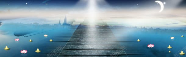 淘宝风景背景背景