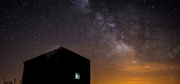 夜晚星空背景背景