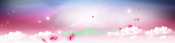 紫色梦幻唯美背景bannerjpg设计背景_88icon https://88icon.com banner 唯美 梦幻 白云 紫色 背景 花瓣