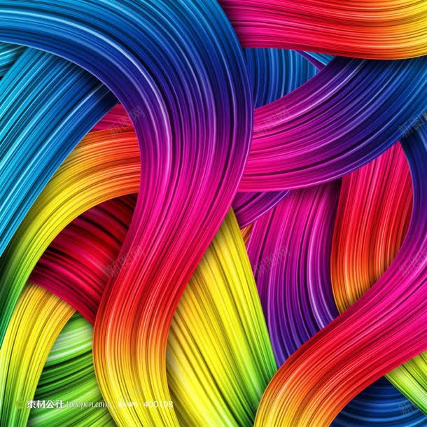 彩虹色线条缠绕壁纸jpg设计背景_88icon https://88icon.com 壁纸 彩虹 线条 缠绕