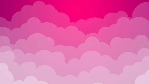 粉红色云彩壁纸背景背景