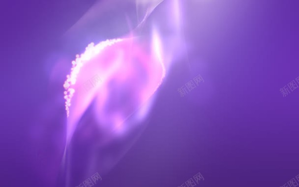 紫色模糊星光海报背景背景