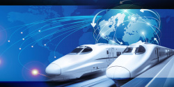 科技幻想动车高铁火车科技高速列车高速铁高清图片