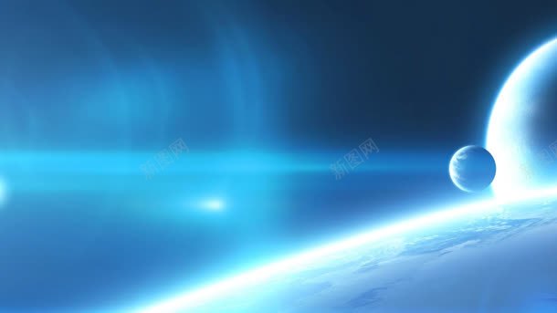 蓝色星空地球宇宙jpg设计背景_88icon https://88icon.com 地球 宇宙 星空 蓝色