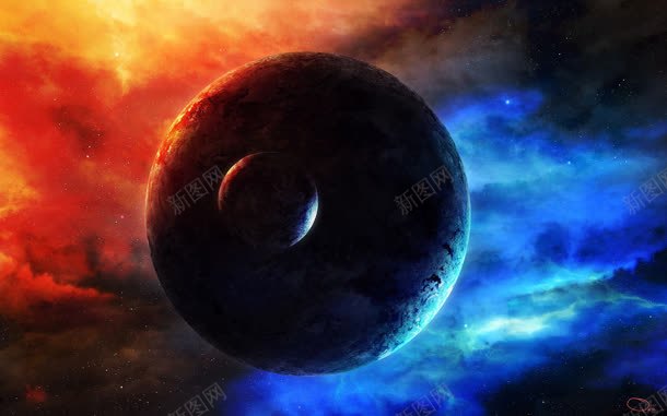 宇宙里的星球外观jpg设计背景_88icon https://88icon.com 外观 宇宙 星球