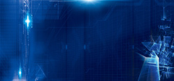 现代科技活动蓝色大气数字化科技感创意企业会议背景高清图片