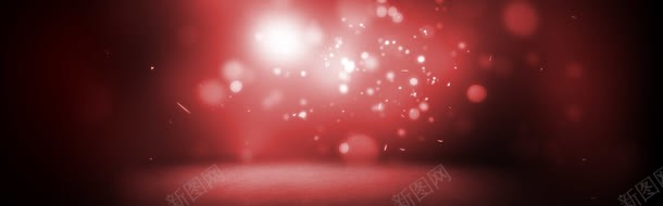 红色炫酷潮流banner背景背景
