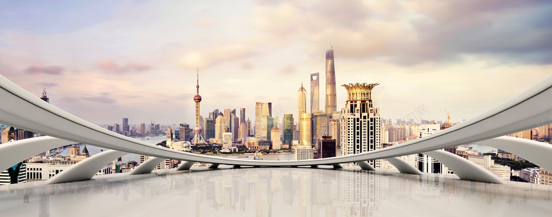 大气气势恢宏城市背景psd设计背景_88icon https://88icon.com 大气 天空 气势恢宏 海报banner 白色 都市 高处 高楼