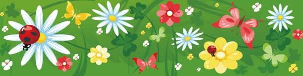 卡通手绘清新菊花七星瓢虫背景bannerjpg设计背景_88icon https://88icon.com banner 七星瓢虫 卡通 手绘 清新 背景 菊花