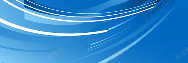 蓝色商务背景背景