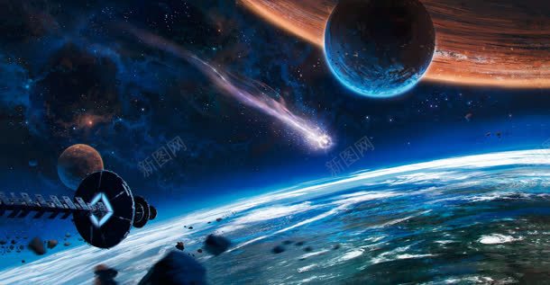 宇宙星球天空海报背景jpg设计背景_88icon https://88icon.com 天空 宇宙 星球 海报 背景