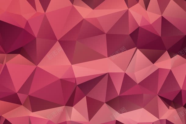 粉红色三角形立体壁纸jpg设计背景_88icon https://88icon.com 三角形 壁纸 立体 粉红色
