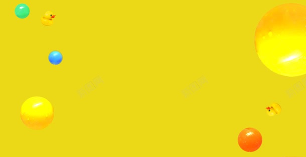 彩色圆球黄色背景jpg设计背景_88icon https://88icon.com 圆球 彩色 背景 黄色