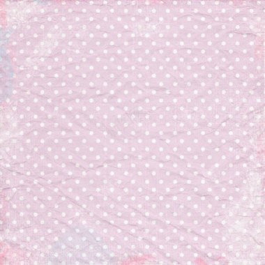 粉色圆点褶皱的纸张背景背景