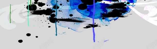 创意时尚喷溅效果背景背景
