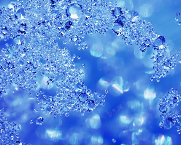 蓝色透明奢华钻石碎片jpg设计背景_88icon https://88icon.com 奢华 碎片 蓝色 透明 钻石