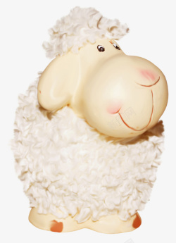 绵羊玩偶素材